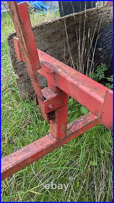 Metal frame garden tipper trailer (wood needs replacing)