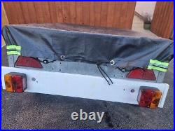 Metal trailer 1.2m x 0.9m with new cover