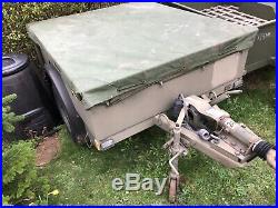 Military Land Rover Army penman sankey trailer 3/4t DISC Braked with pvc cover