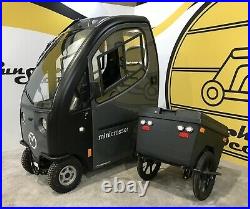 Mini Crosser M2 Cabin 4 Wheel Mobility Scooter Car With Trailer FREE DELIVERY