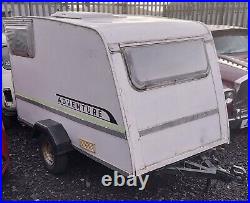 Mini caravan camping pod