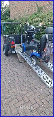 Mobility scooter car trailer