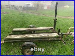 Motorcycle trailer used