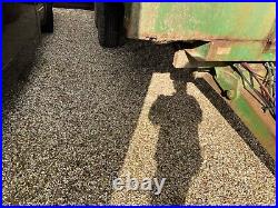 Muck trailer large tipping working needs non structural welding