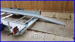 Nearly New Woodford Car Transporter Trailer 14' x 6