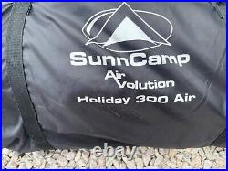 Never been used sunncamp holiday airvolution 300 trailer tent