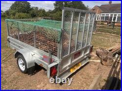New 8X5 Apache Trailer Heavy Duty Galvanised Trailer 750GVW + Free Loading Ramps