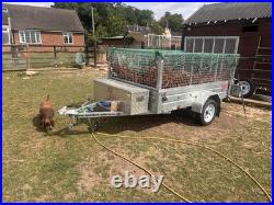 New 8X5 Apache Trailer Heavy Duty Galvanised Trailer 750GVW + Free Loading Ramps