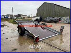 New Debon 10 x 6ft Roadster Platform TiltBed Trailer 1300kg QuadBike Trike Mower