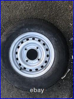 New Trailer Wheel And Tyre 175 R13 Never Used 8 Ply 4 Stud 5.5 Pcd