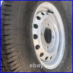 New Trailer Wheel And Tyre 175 R13 Never Used 8 Ply 4 Stud 5.5 Pcd