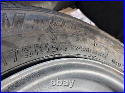 New Trailer Wheel And Tyre 175 R13 Never Used 8 Ply 4 Stud 5.5 Pcd