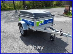 New un used Lider Alicante general purpose/camping trailer including ABS Lid