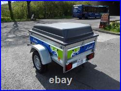 New un used Lider Alicante general purpose/camping trailer including ABS Lid