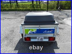 New un used Lider Alicante general purpose/camping trailer including ABS Lid