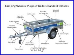 New un used Lider Alicante general purpose/camping trailer including ABS Lid