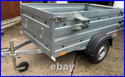 Niewiadow 2018 BO 7202 single axle trailer 7ft x 4ft (approx)