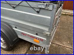 Niewiadow 2018 BO 7202 single axle trailer 7ft x 4ft (approx)