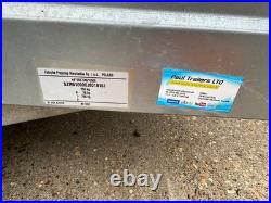 Niewiadow 2018 BO 7202 single axle trailer 7ft x 4ft (approx)