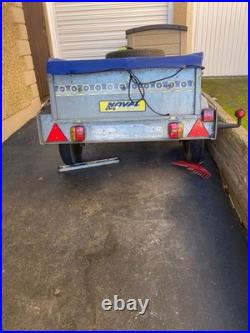 Noval 5x3 Trailer With Cover and spare wheel