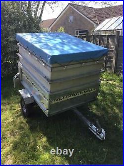 Noval Portaflot Camping Trailer With Top Box & Cover 4 X 3