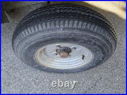 Noval Portaflot Galvanised Utility Trailer with Cover & Spare Wheel