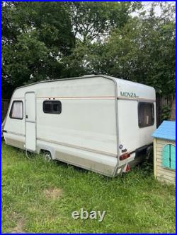 Old Monzo Caravan / Trailer Project Good Base Start for Restoration