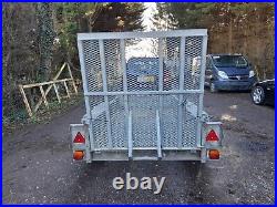 PLANT TRAILER INDESPENSION 8'2 x 4'2 New Ramp & Hitch Assembly 2700KG