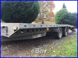 PRG 16Ft x 7ft Beavertail Car Transporter trailer optional Brian James tyrerack