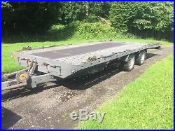 PRG Car Transporter Trailer This is not an Ifor Williams or Brian James but PRG