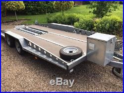 PRG Millennium car trailer, little use, Fitted with motor movers