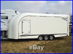 PRG Prosporter Tri axle trailer race shuttle Enclosed car transporter