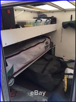 PRG Sport/DG4000 Race Box. Enclosed car transporter, covered car trailer