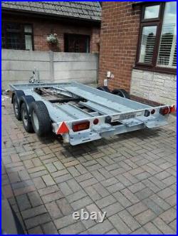 PRG, Twin Axle Car Trailer/ Car Transporter In Excellent Condition