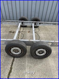 PROJECT Alko Twin Axle Braked Trailer Chassis NEEDS WORK