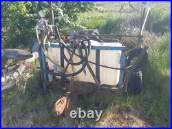 Padock Sprayer Tow Behind Trailer Hitch