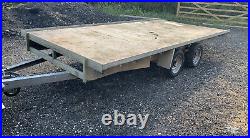 Page 14ft Twin Axle Car Trailer, Iforwilliams, indespension