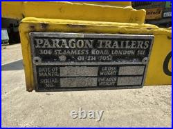 Paragon Light Aircraft Recovery/ Manoeuvring Trailer/ Dolly