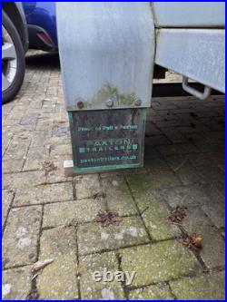 Paxton 8'x4' Galvanised Road Trailer With Cage Paxton 8'x4' Galvanised Road Trailer With Cage