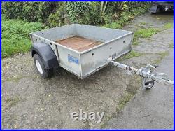 Perry Courier Galvanised Trailer 72x52