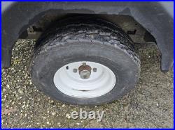 Perry Courier Galvanised Trailer 72x52