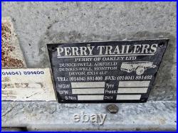 Perry Courier Galvanised Trailer 72x52