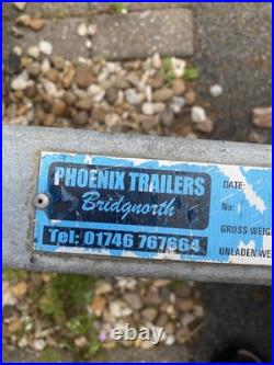 Phoenix 6 x 4 Trailer Galvanized With Cage, 750KG GVW used? -collection only
