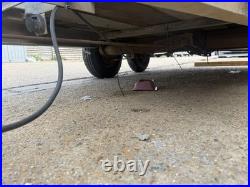 Plant Trailer 8x4 Twin Axle Steel Frame Heavy Duty Trailer 2 Tonne