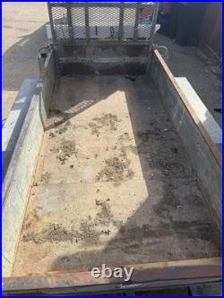 Plant Trailer 8x4 Twin Axle Steel Frame Heavy Duty Trailer 2 Tonne