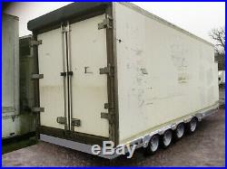 Portable Mobile Static 8M Freezer / Cold Room Refrigerated Storage Trailer Box