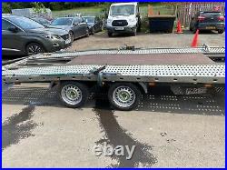 Prg twin axle car transporter trailer 3500kg