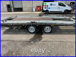 Prg twin axle car transporter trailer 3500kg