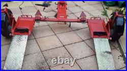 Professional car recovery towing dolly trailer