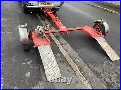Professional heavy duty Towing dolly transporter vehicle recover trailer